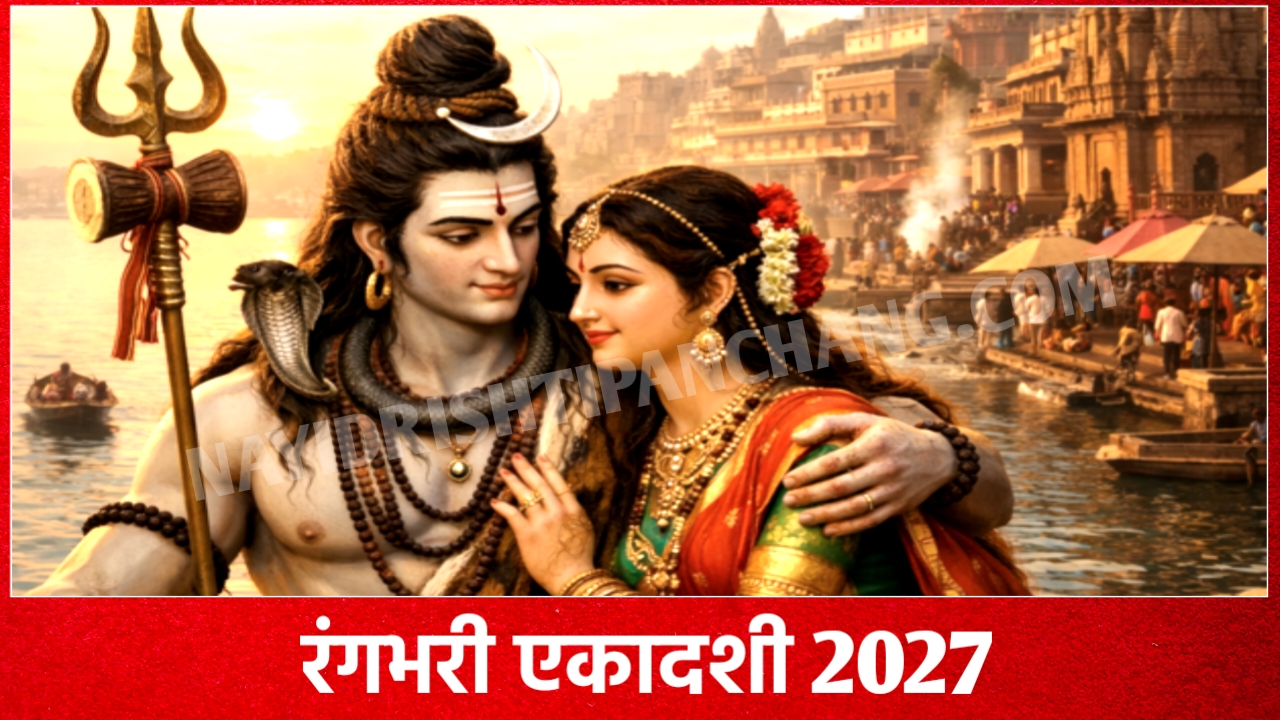 Rangbhari Ekadashi 2027: रंगभरी एकादशी 2027, नोट करे सही तारीख और शुभ मुहूर्त, पूजा विधि, उपाय Rangbhari Ekadashi 2027: रंगभरी एकादशी 2027, नोट करे सही तारीख और शुभ मुहूर्त, पूजा विधि, उपाय