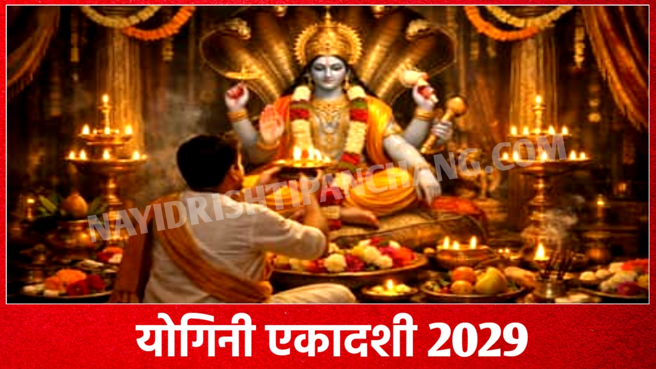 2029 में योगिनी एकादशी व्रत कब है: Yogini Ekadashi 2029 Date And Time New Delhi India