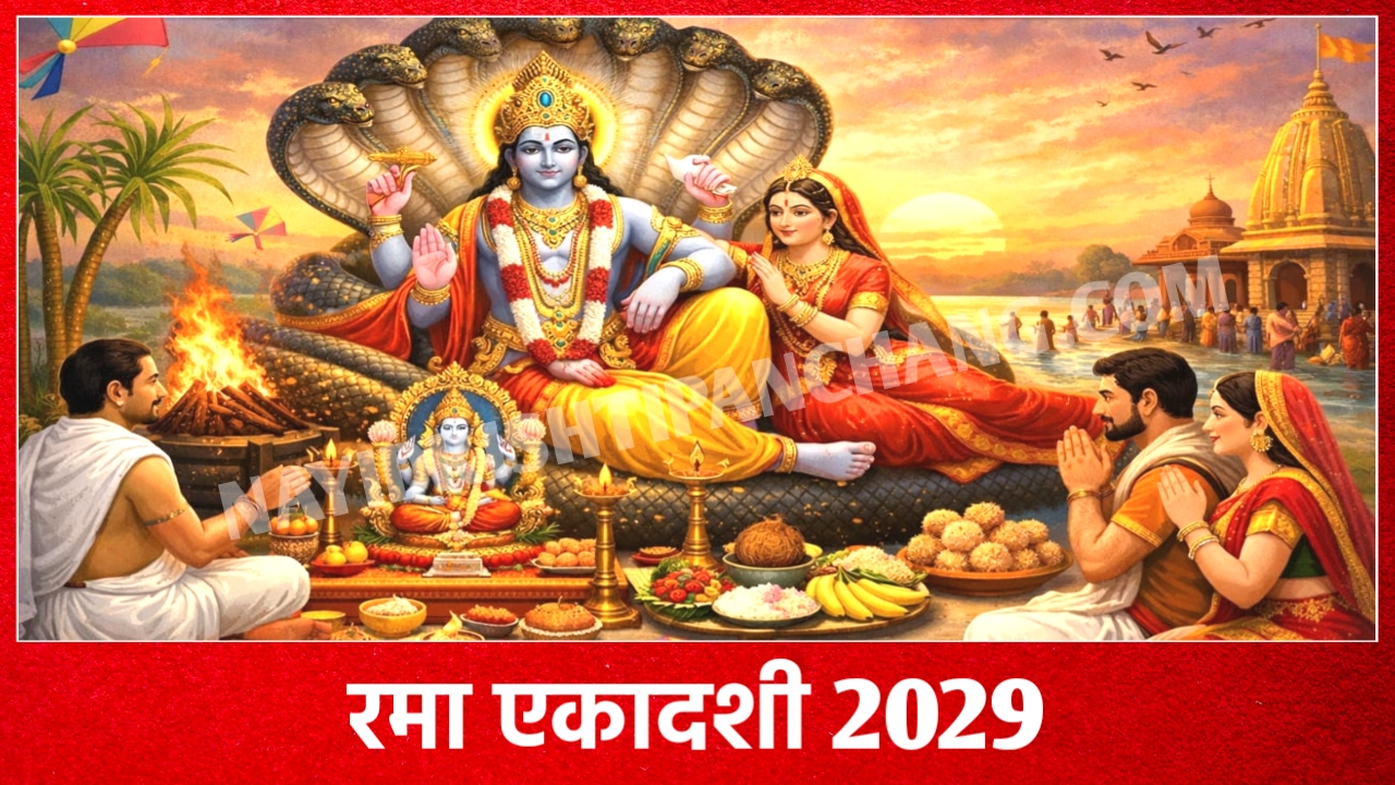2029 में रमा एकादशी व्रत कब है: Rama Ekadashi 2029 Date And Time New Delhi India