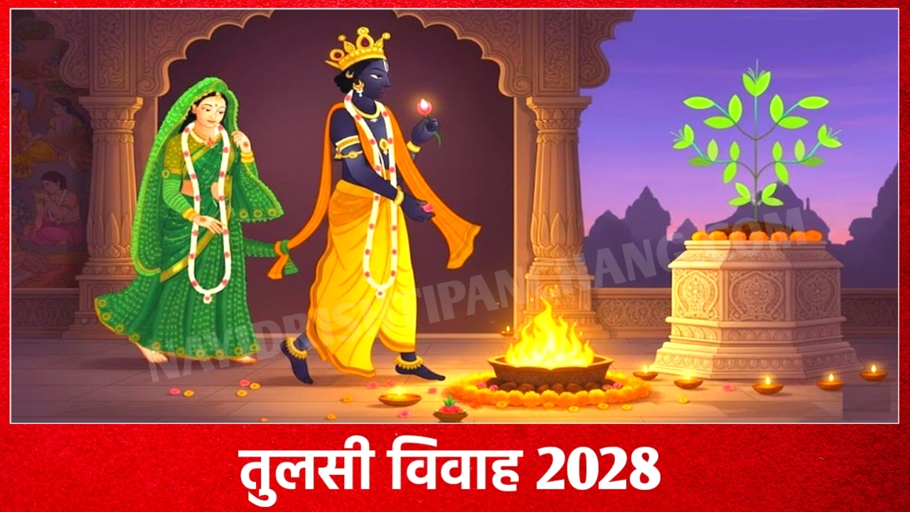 2028 में तुलसी विवाह कब है: Tulasi Vivah 2028 Date And Time New Delhi India