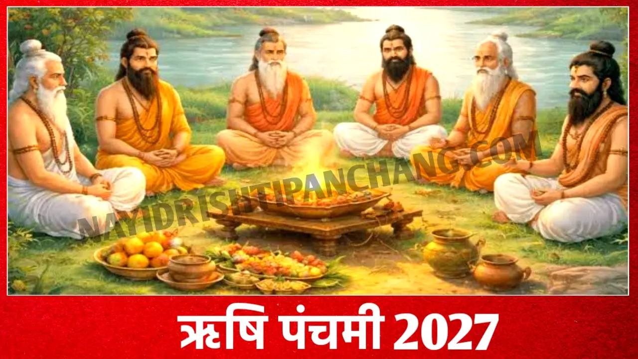2027 में ऋषि पंचमी कब है: Rishi Panchami 2027 Date And Time New Delhi India